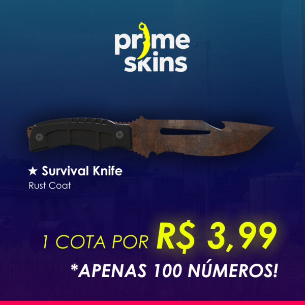 26/11 ★ Survival Knife | Rust Coat 